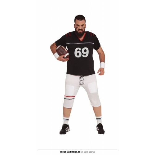 DISFRAZ T-XL JUGADOR AMERICANO