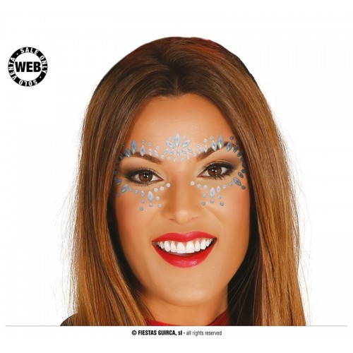JOYAS FACIALES ADHES GLOW IN THE DARK