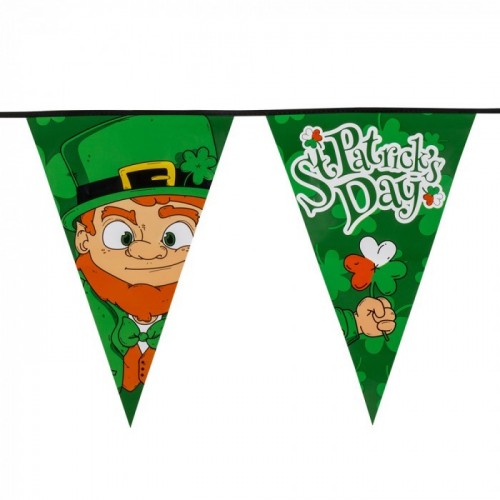 BANDERIN GIGANTE SAN PATRICKS 8MT