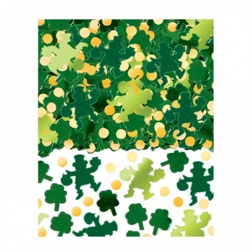 CONFETI SAN PATRICK METALIZADO 70GR