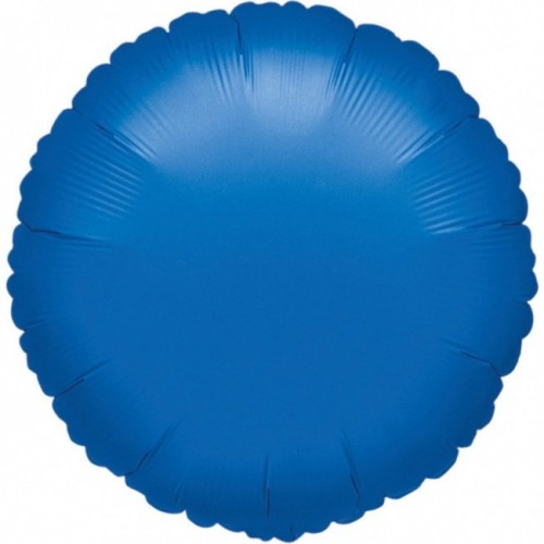   GLOBO 18" FOIL REDONDO AZUL