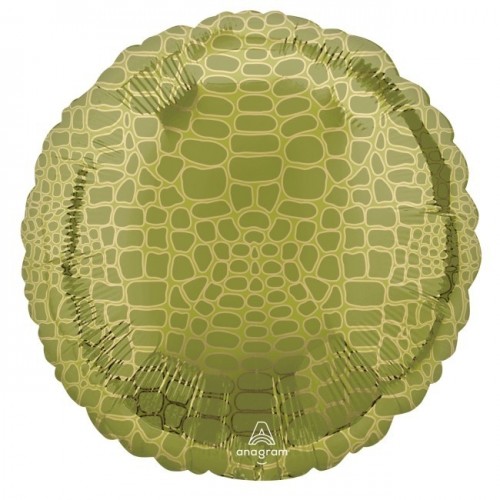   GLOBO 18" FOIL PIEL DINO VERDE