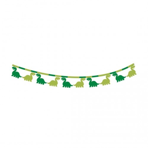   GUIRNALDA PAPEL DINOSAURIO 360CM