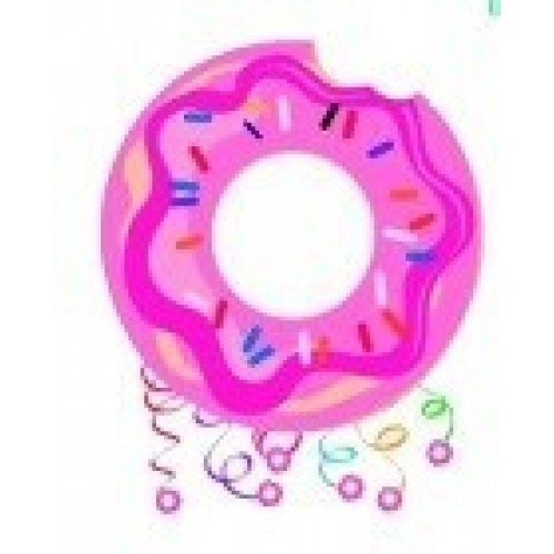 PIÑATA REDONDA DONUT 42CM