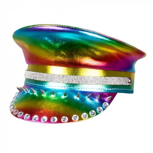 GORRO CAPITAN ARCOIRIS CON PINCHOS
