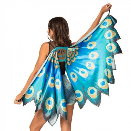 ALAS PAVO REAL TELA 115X155CM
