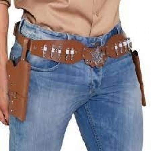 FUNDA DOBLE SHERIFF MARRÓN 125CM