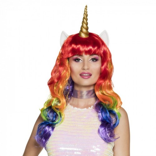 PELUCA UNICORNIO ARCOIRIS