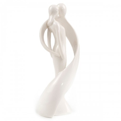 FIGURA PORCELANA NOVIOS ENVOLVENTES 18CM