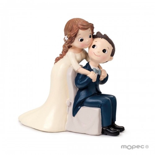 FIGURA NOVIO SENTADO 14CM