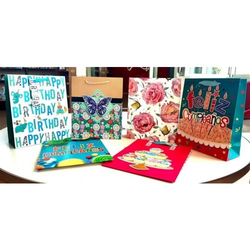 $D  BOLSA FANTASY SURT 26X32CM  