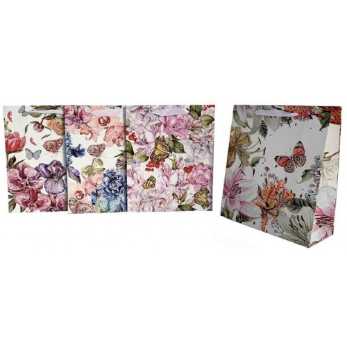 BOLSA MARIPOSA SURTIDA 44X31CM  