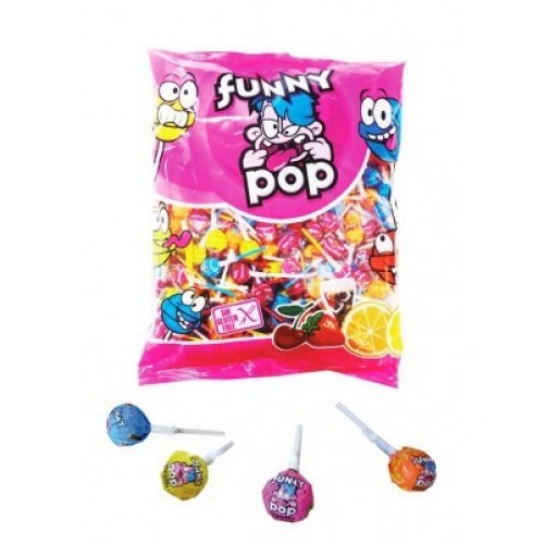 G 200 CARAMELO CON PALO FUNNY POP