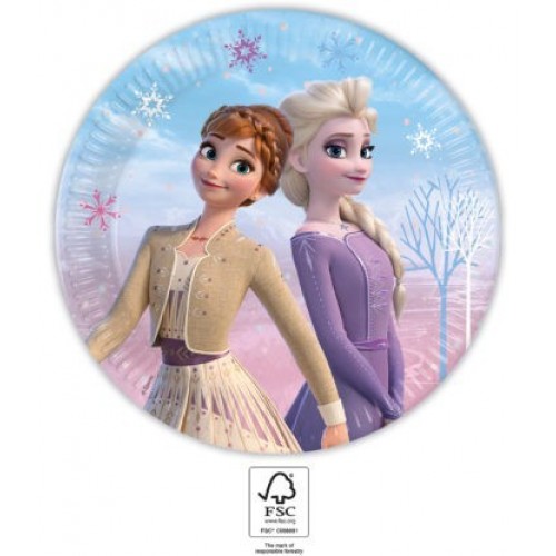   8 PLATOS FROZEN 2 SPIRIT 23CM
