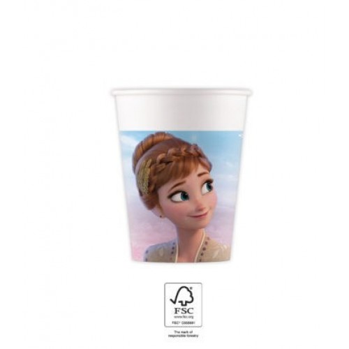  8 VASOS CARTON FROZEN 2 SPI 200ML