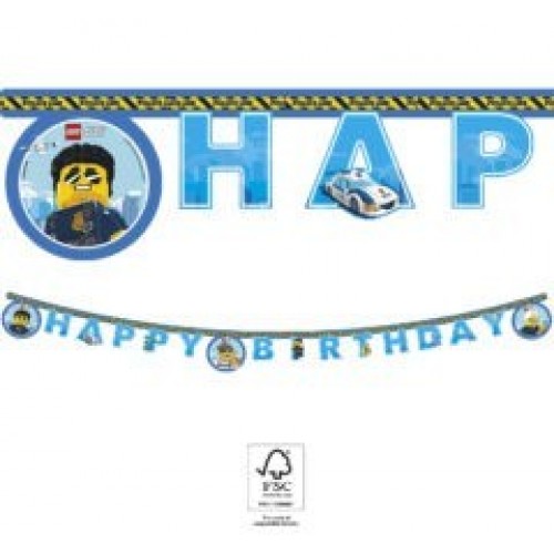   HAPPY BIRTHDAY LEGO CITY 2MT