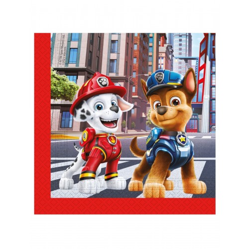   20 SERVILLETAS PATRULLA CANINA 33