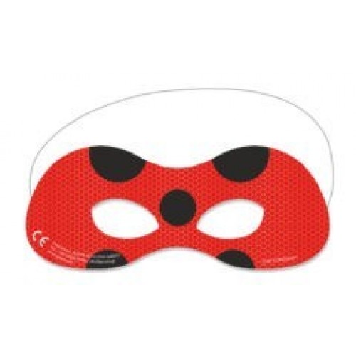   6 ANTIFAZ PAPEL LADYBUG