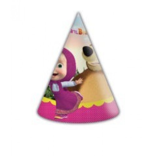  6 SOMBREROS MASHA Y EL OSO