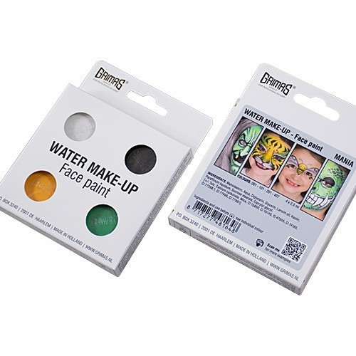 KIT MAQUILLAJE AL AGUA MANIA 4X2,5ML