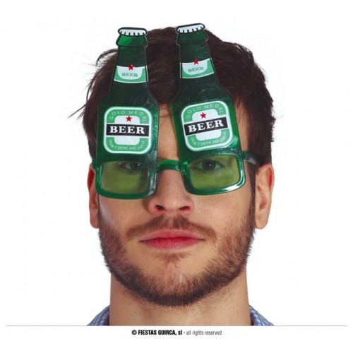 GAFA FORMA BOTELLA CERVEZA