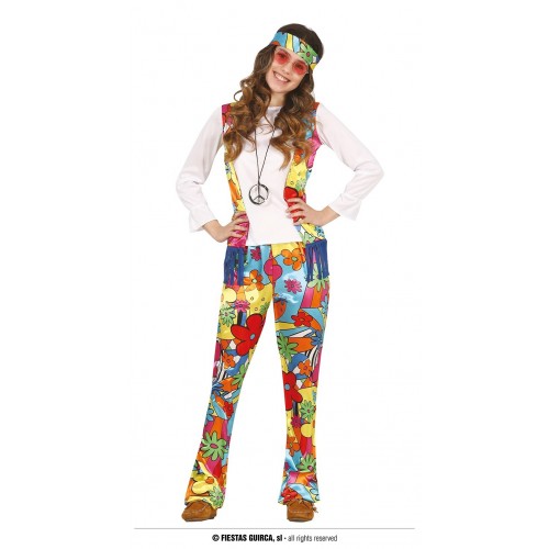 DISFRAZ HIPPIE T-14/16