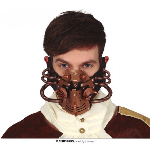 MEDIA MASCARA STEAMPUNK