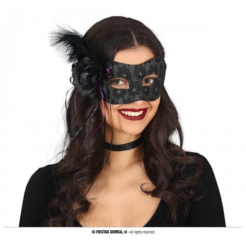 $D ANTIFAZ CON PLUMA NEGRO