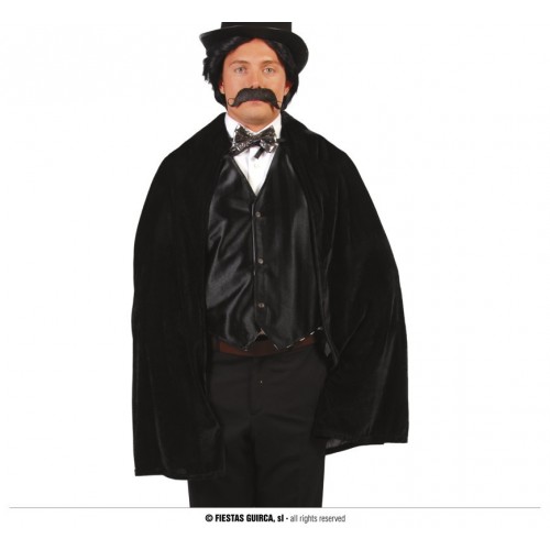   CAPA ADUL TERCIOPELO NEGRO 100CM