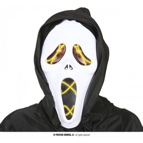 $D  MASCARA CON LUZ ASESINO KILLER