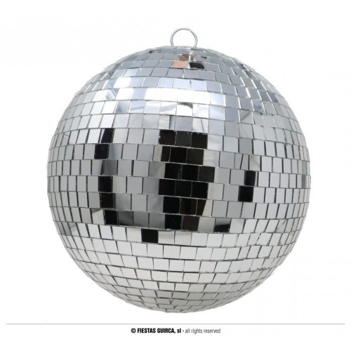 BOLA ESPEJO DISCOTECA AÑOS 70 20CM