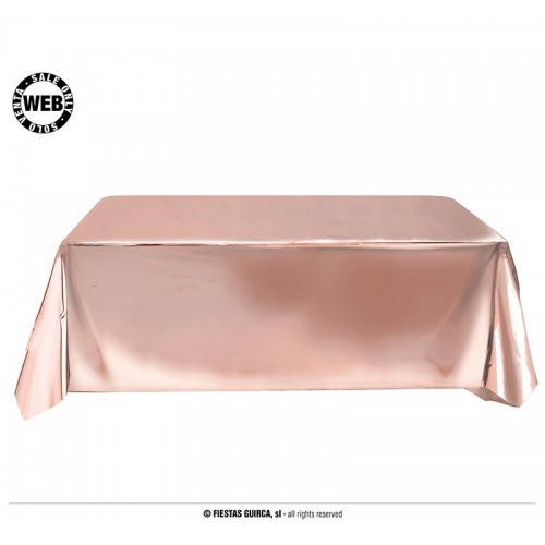   MANTEL PL ROSA ORO 137X274CM