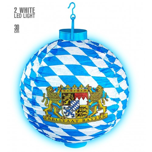 FAROL CON 2 LUCES OKTOBERFEST 30CM
