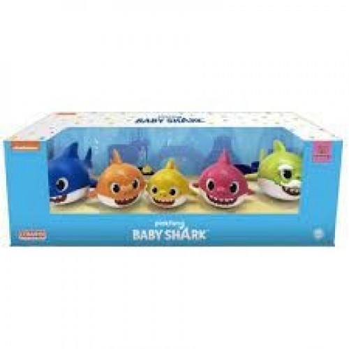   SET 5 FIGURAS FAMILIA BABY SHARK