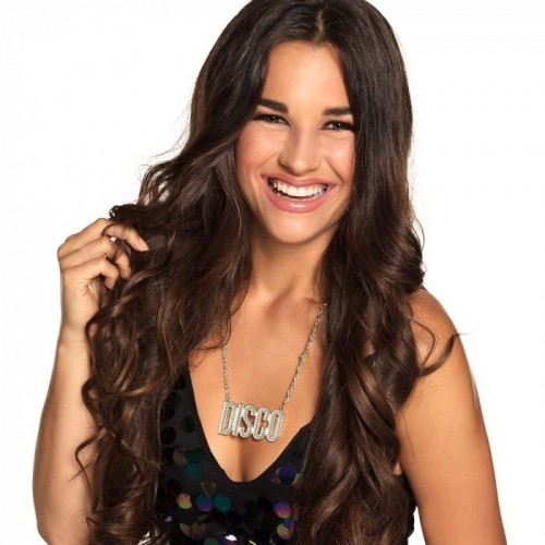    COLLAR METAL PLATA PALABRA DISCO