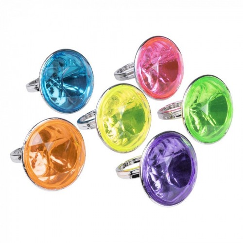 6 ANILLOS JOYA COL.SURT 3CM