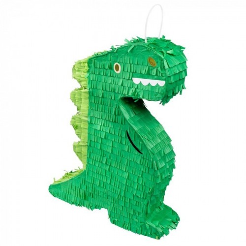 -  PIÑATA FORMA DINOSAURIO 35X43CM