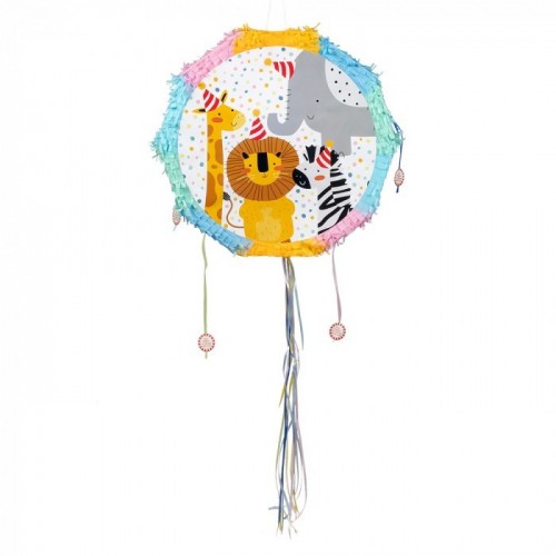 -PIÑATA FORMA SAFARI 44X44X9CM