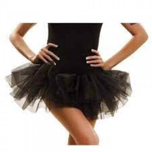   TUTU ADULTO T-U CORTO NEGRO