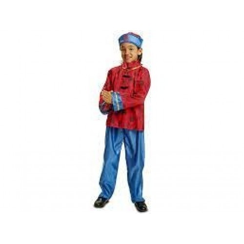 DISFRAZ 3A4AÑOS CHINO PANTALON AZUL