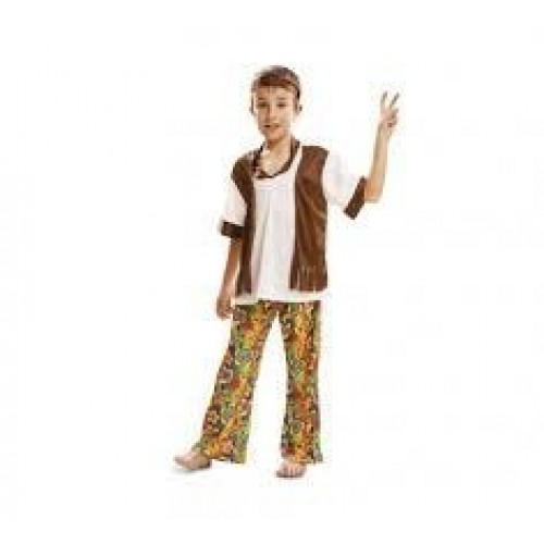 DISFRAZ 7A9AÑOS HIPPIE PANTALON