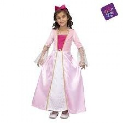 DISFRAZ 7A9AÑOS PRINCESA ROSA