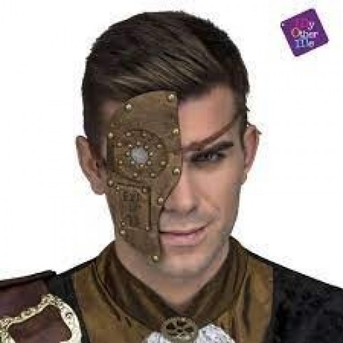 MEDIA MASCARA STEAMPUNK.