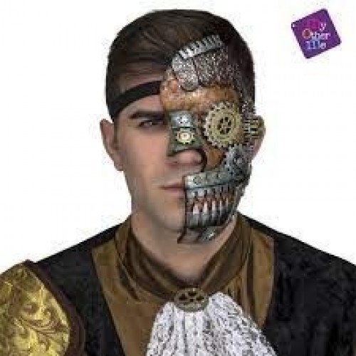 MEDIA MASCARA STEAMPUNK