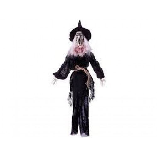 -COLGANTE BRUJA LUZ SONIDO 50CM