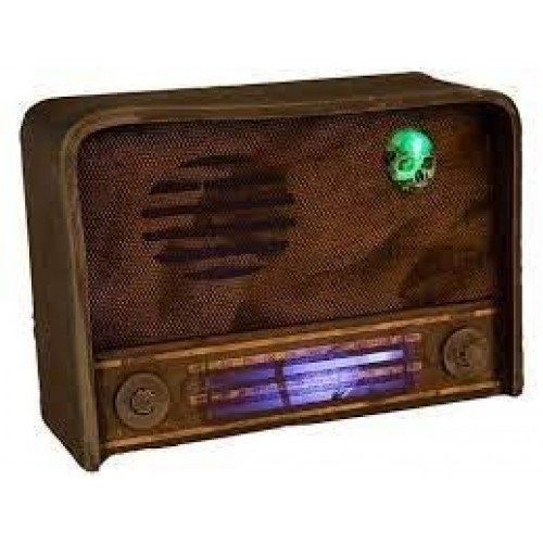RADIO TERROR CON LUZ   SONIDO 22X31CM