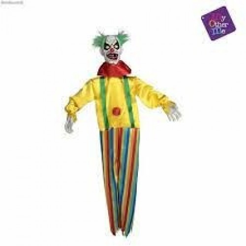 COLGANTE PAYASO MOVIM,LUZ SONIDO 120CM