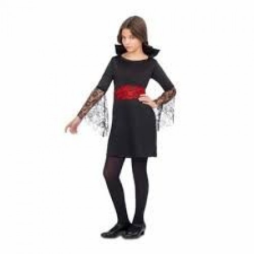 DISFRAZ 5A6AÑOS VAMPIRESA ENCAJE