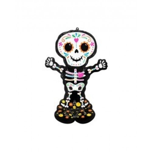 GLOBO 52" FOIL AIRLONZ CALAVERA MEXICAN