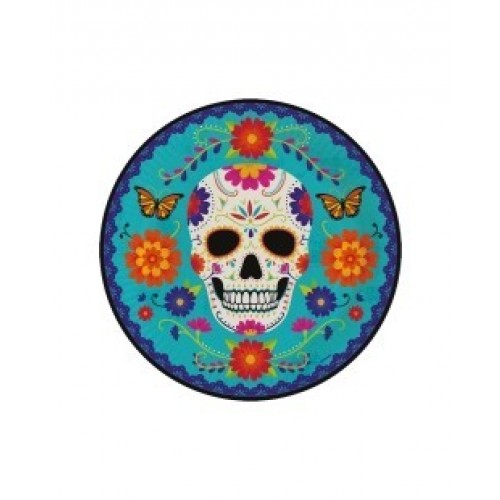   8 PLATOS DIA DE LOS MUERTOS 23CM